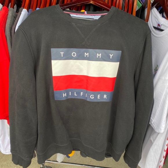 Tommy hilfiger crewneck sweatshirt xl - Picture 1 of 8